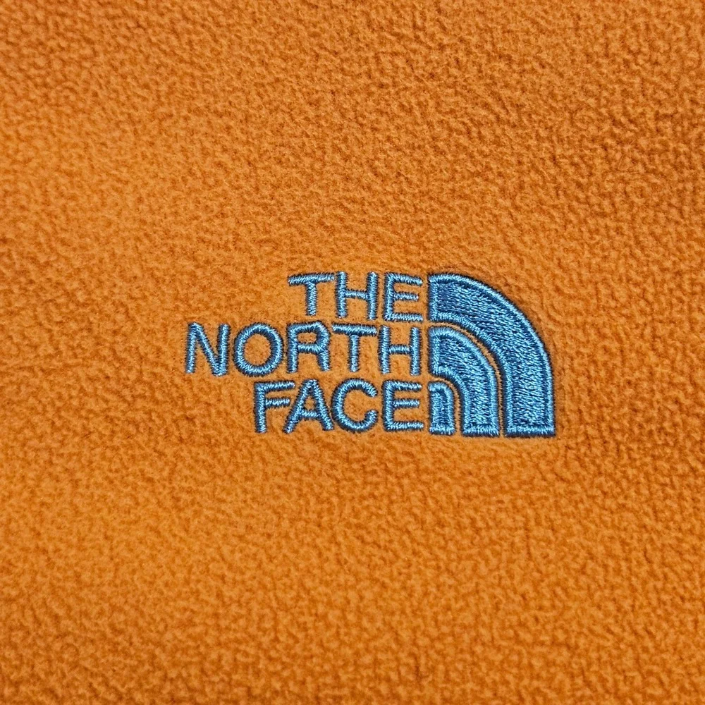The North Face 1/4 Zip Fleece Pullover Mens XXL Orange TKA 100 NF00C744